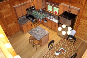 Kitchen from above